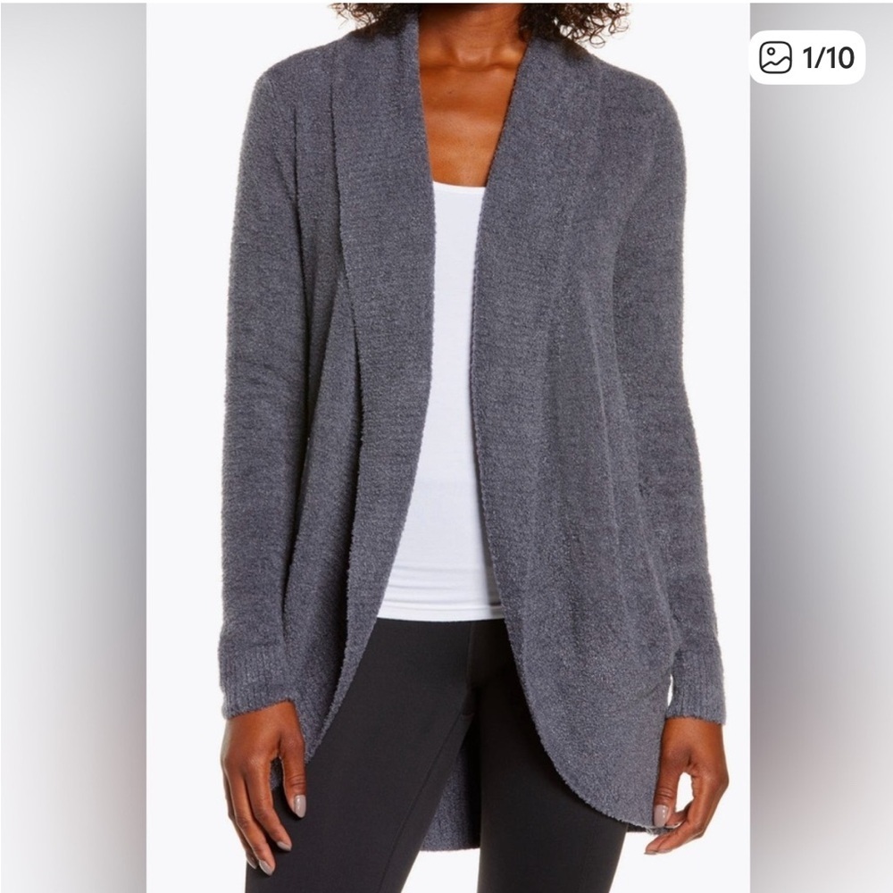 Barefoot Dreams CozyChic Lite Circle Cardigan Cozy L Loungewear Resortwear